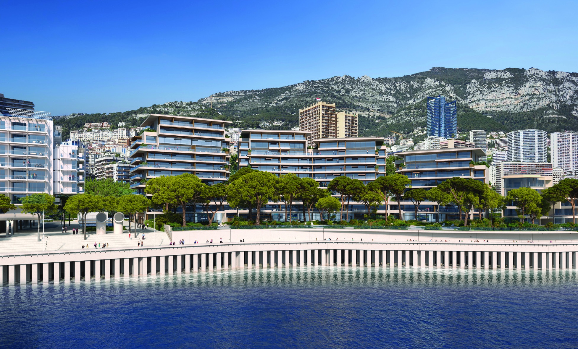 Mareterra Neighbourhood in Portier Cove Monaco