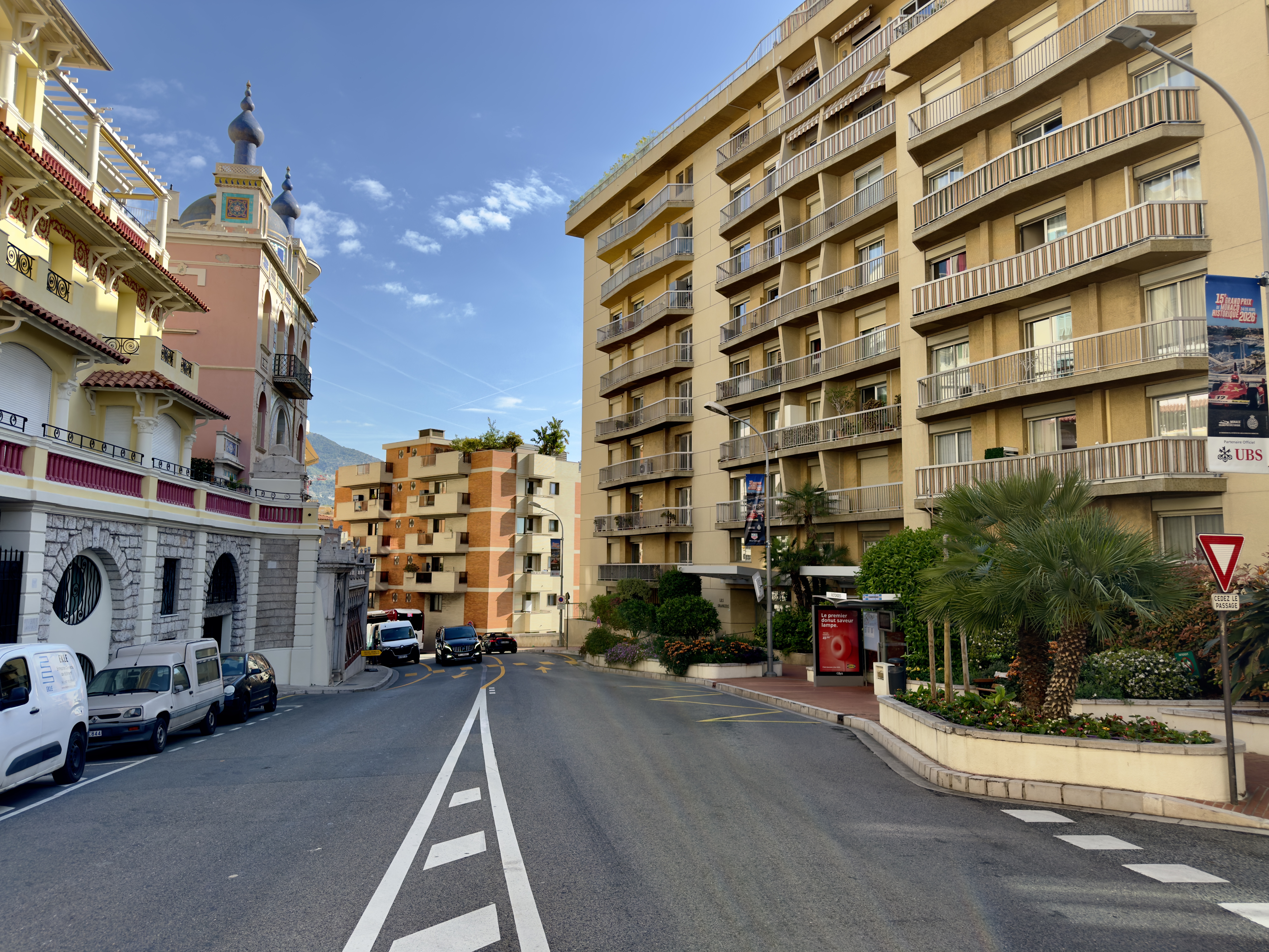 Boulevard du Jardin Exotique residential street in Monaco, sought-after neighbourhood for luxury apartments for sale and rent
