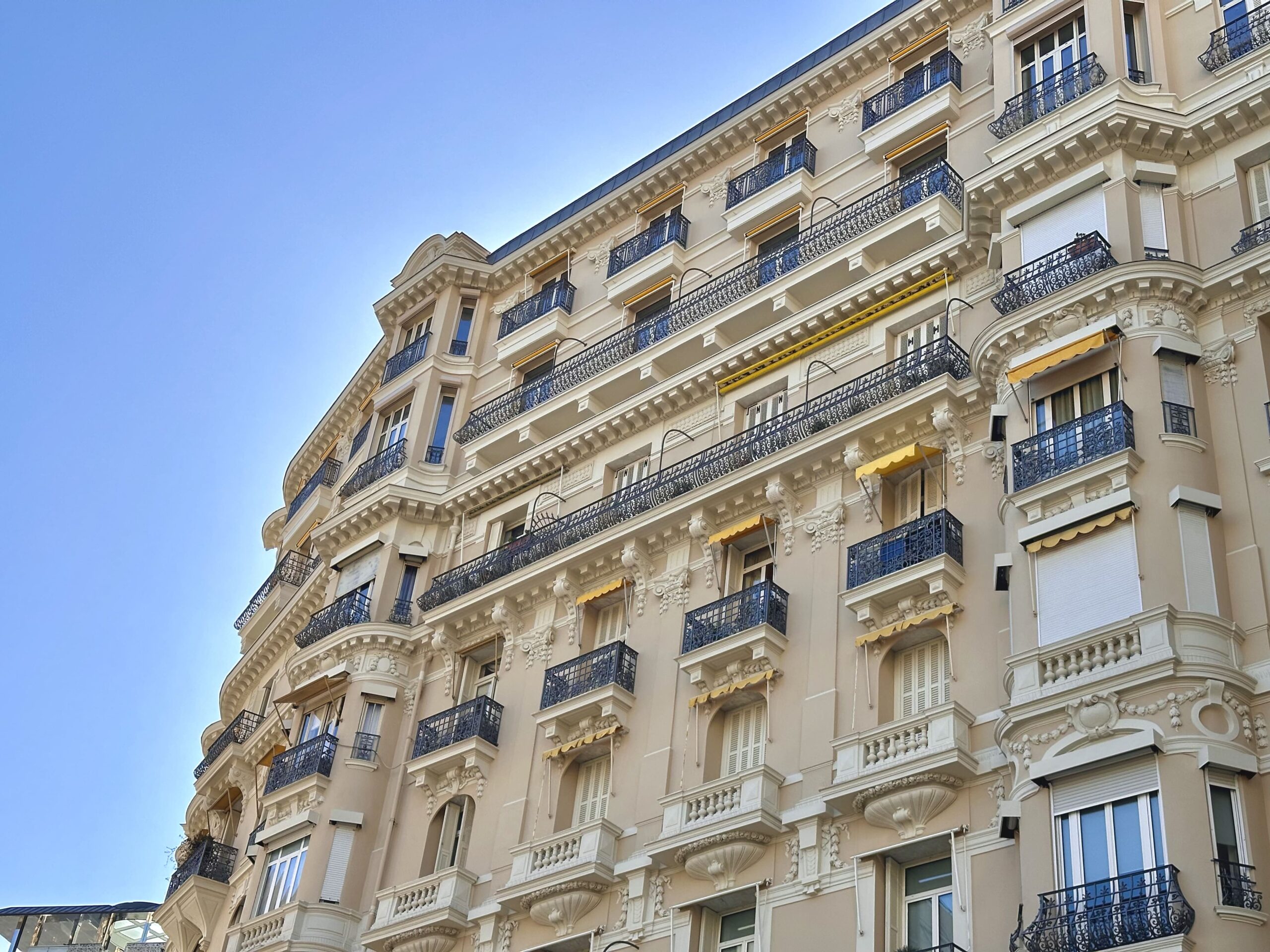 Villa Ménésini architectural details - Monte Carlo, Monaco