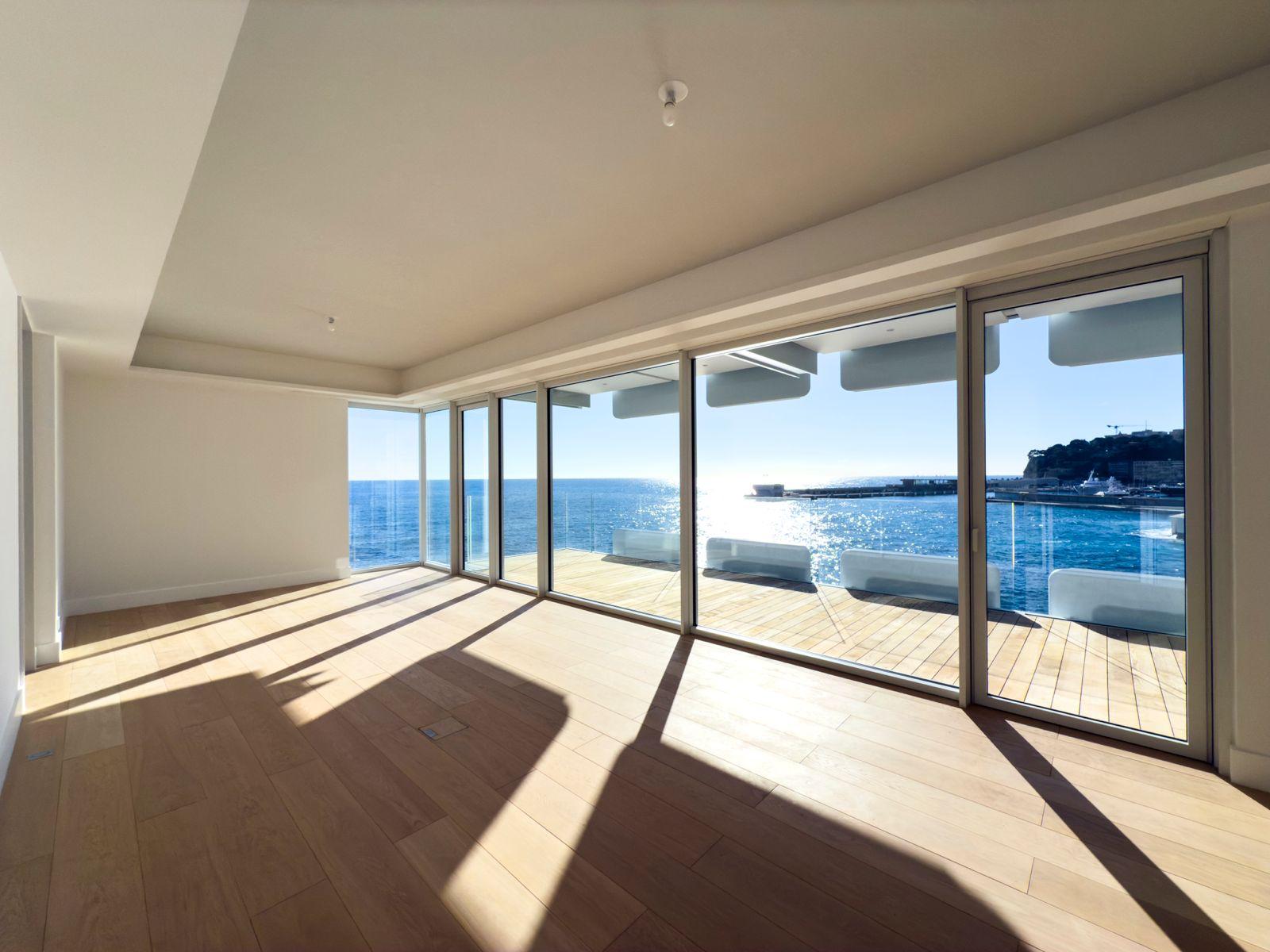 sea view from an apartment in Le Renzo