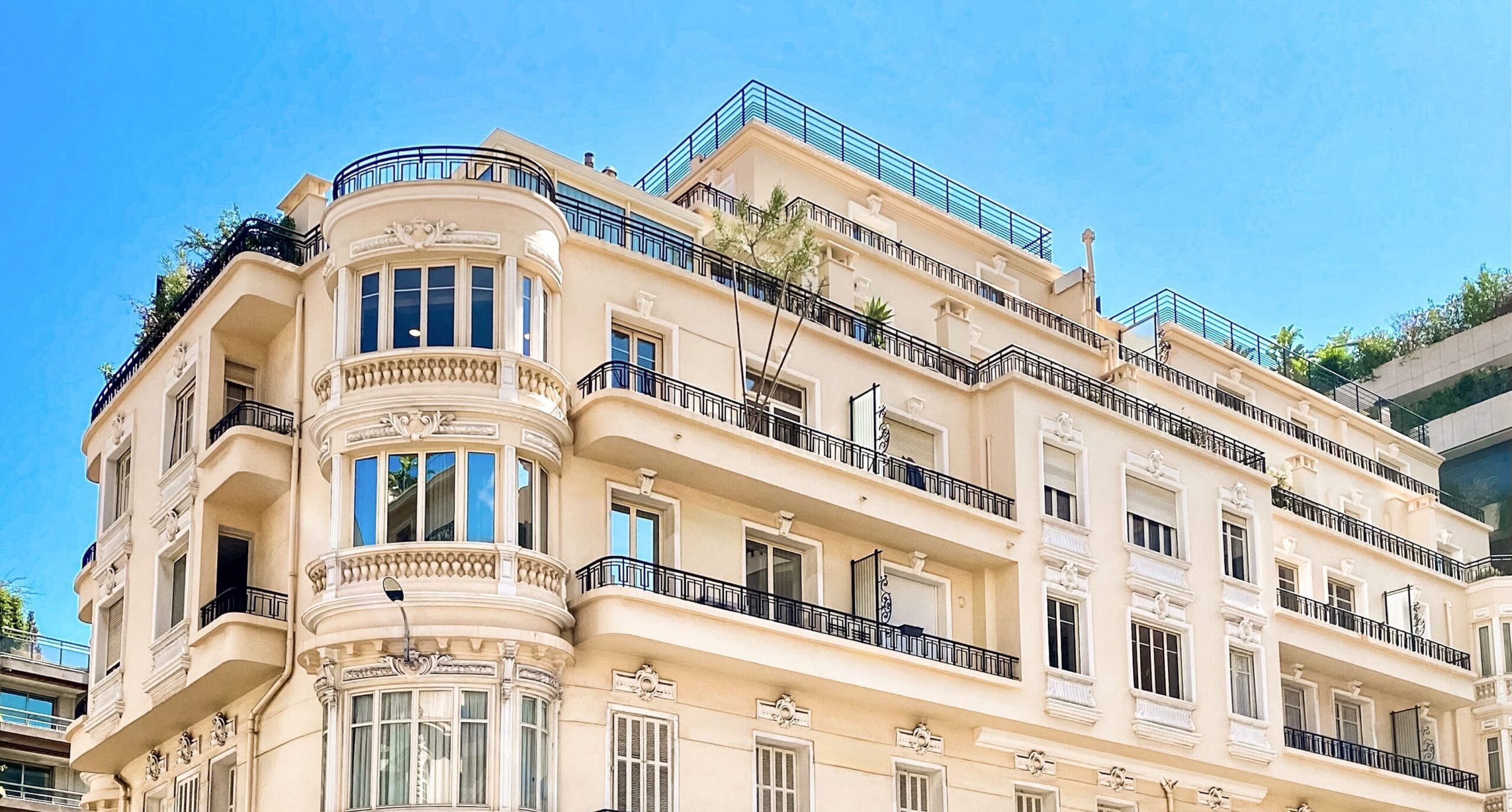 Winter Palace building pictured in Monte Carlo