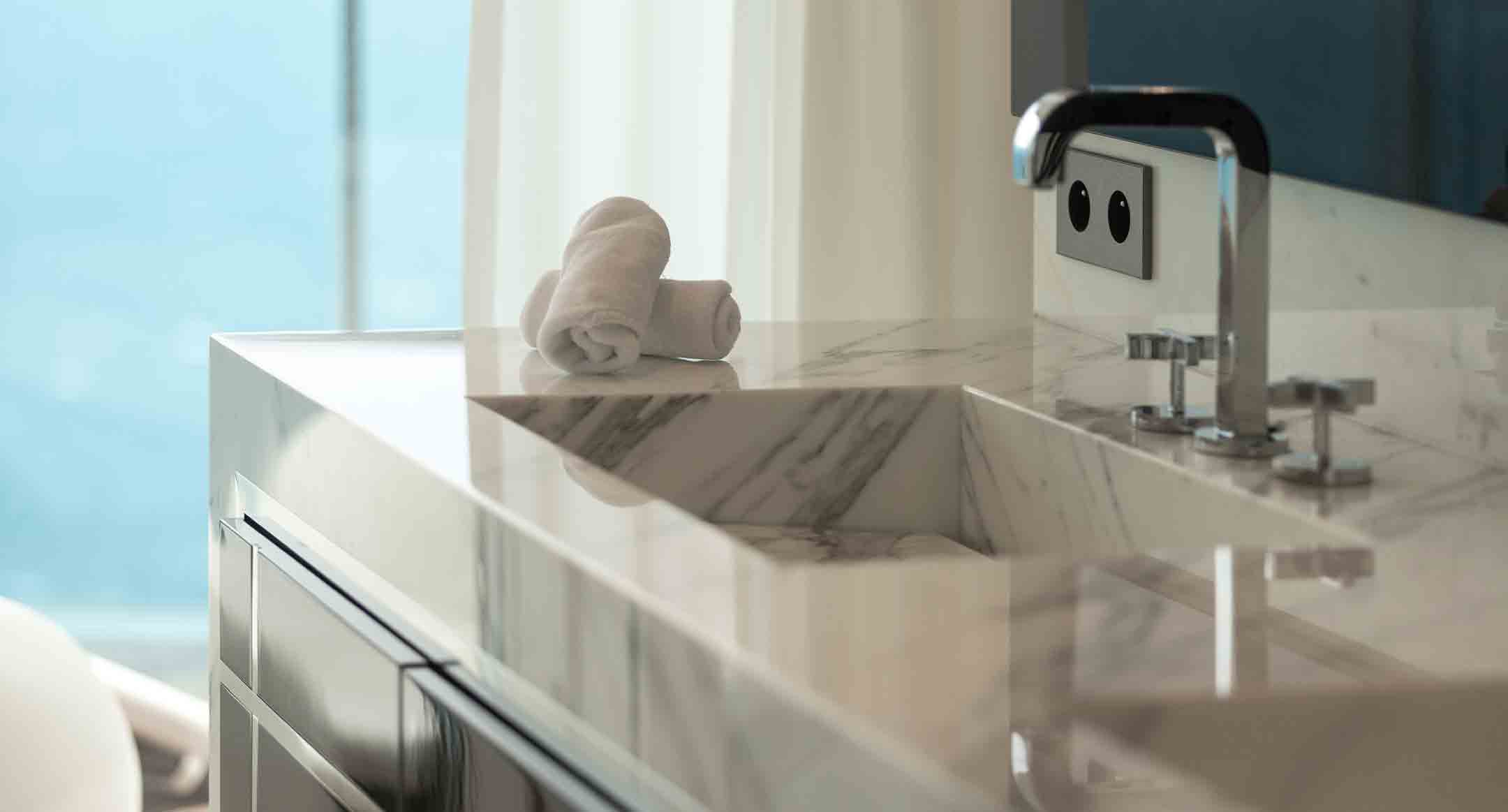 marble sink