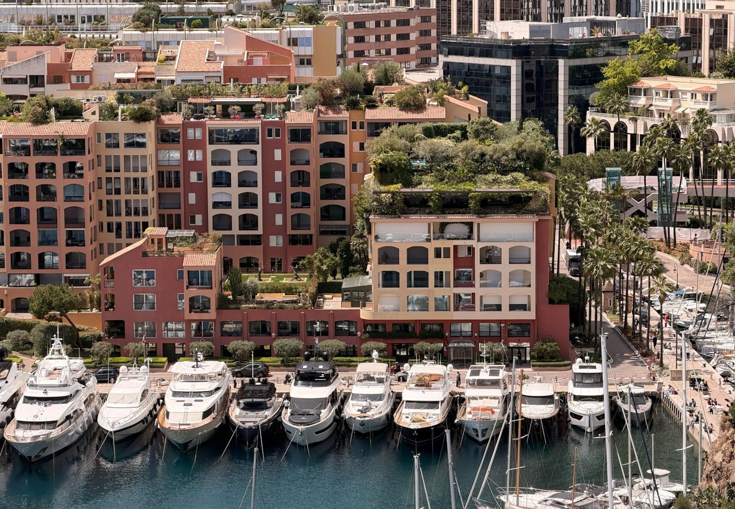 Fontvieille Port View
